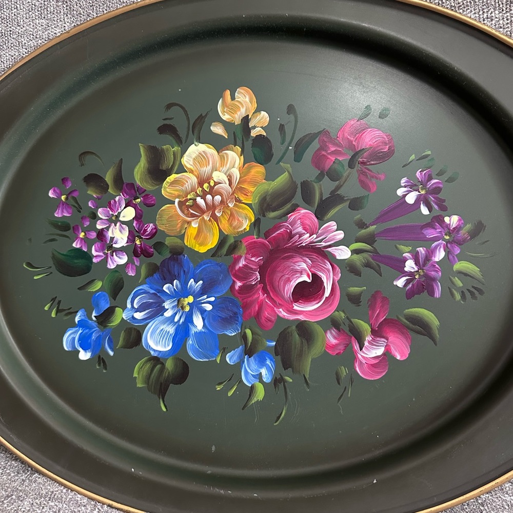 Vintage Tole Tray